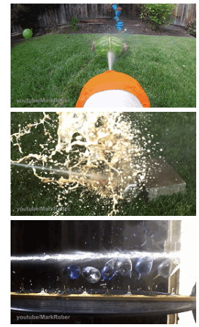 世界上最大的水枪可以打碎玻璃（中西双语）