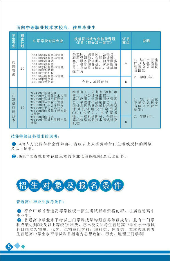 廣州鐵路職業技術學院2018年高職自主招生簡章