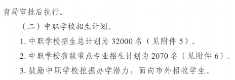 四川宜宾普通高中2019中考计划招生27622名
