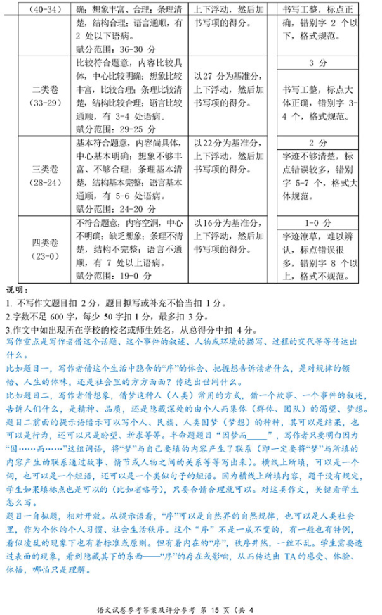 2019北京东城区中考二模语文试题及答案