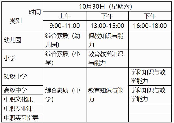 广西壮族自治区2021年下半年中小学教师资格考试笔试公告