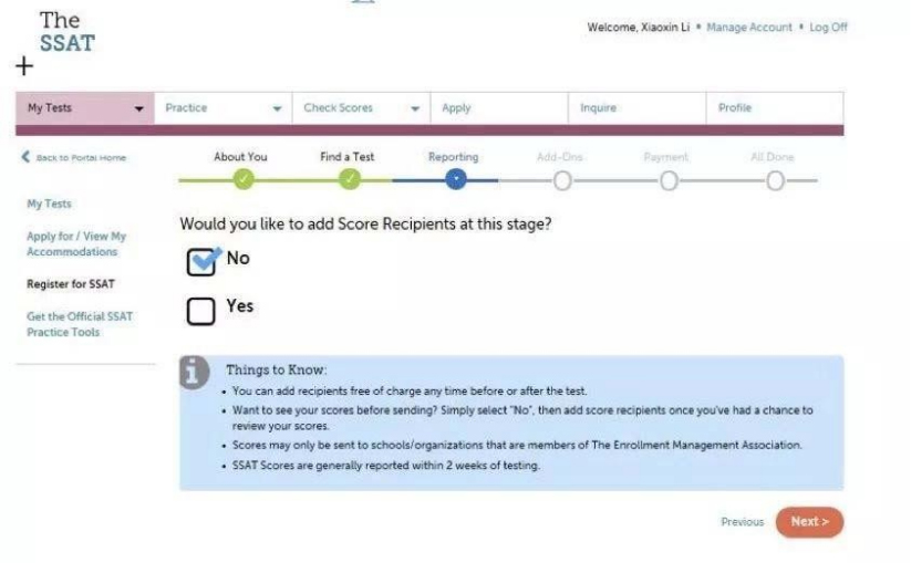 \ 2022-2023年SSAT考试报名正式开启!