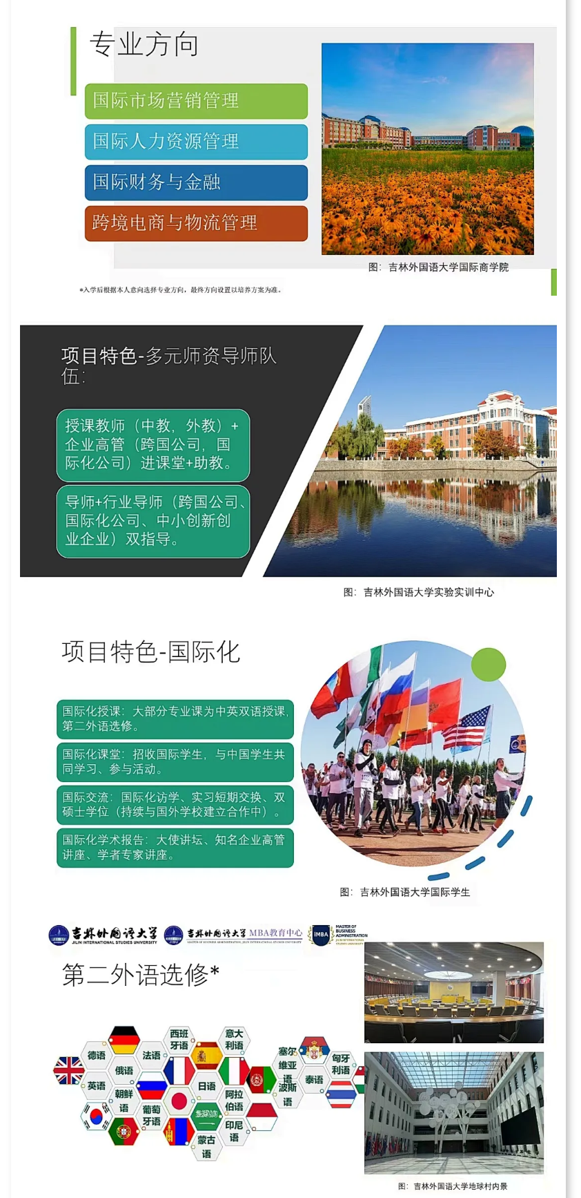 2025年吉林外国语大学MBA招生简章
